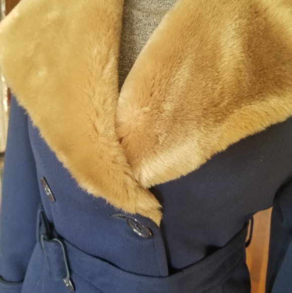 Vintage Field & Stream Long Wool lined Peacoat - Picture 3 of 7